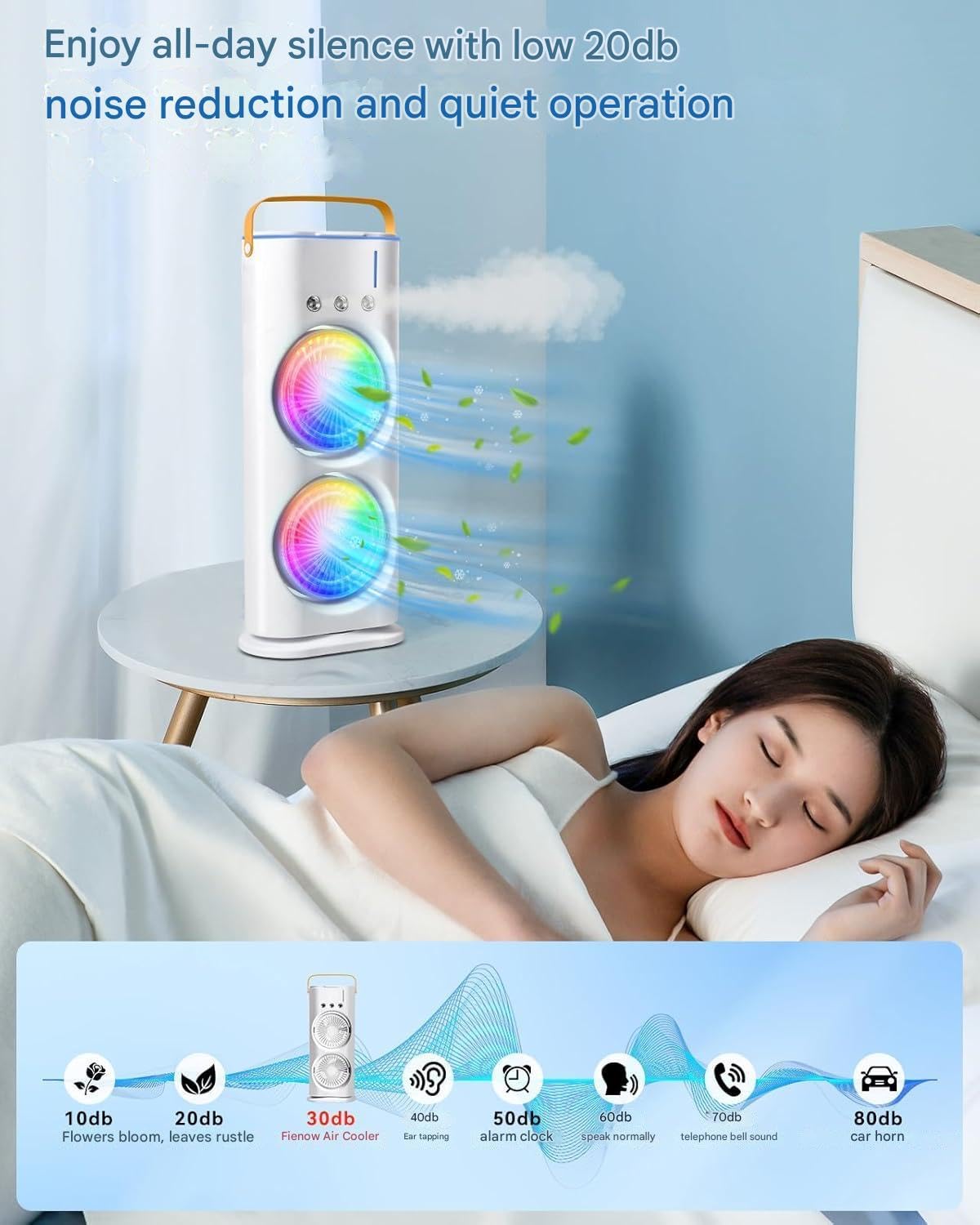 Mini AC – Portable Double-Ended Spray Fan