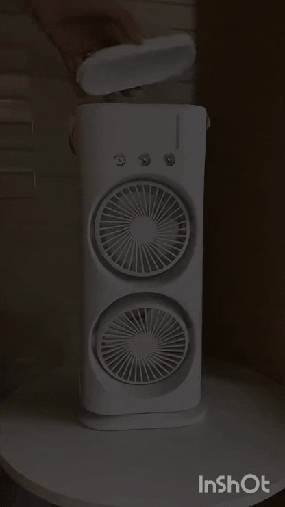 Mini AC – Portable Double-Ended Spray Fan
